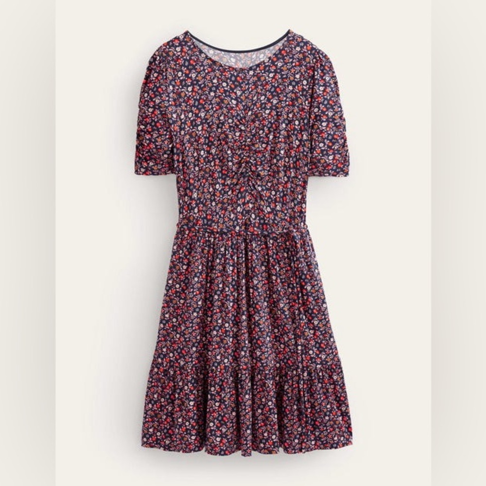 Boden Floral Mini Dress- Size 12 Petite